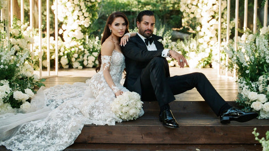 Karen Sarahi Gonzalez Wedding Galia Lahav Dress